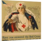 Have You Answered the Red Cross Christmas Roll Call? poster by Harrison Fisher