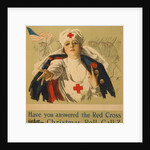 Have You Answered the Red Cross Christmas Roll Call? poster by Harrison Fisher