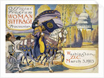 Official program woman suffrage procession by Anonymous