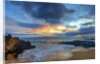 Sunset over Secret Beach at Makena on Maui by Anonymous