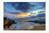 Sunset over Secret Beach at Makena on Maui by Anonymous