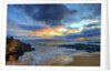 Sunset over Secret Beach at Makena on Maui by Anonymous