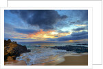 Sunset over Secret Beach at Makena on Maui by Anonymous