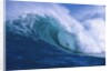 Surfer shooting the curl of Jaws at Peahi on Maui by Anonymous