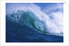 Surfer shooting the curl of Jaws at Peahi on Maui by Anonymous
