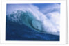 Surfer shooting the curl of Jaws at Peahi on Maui by Anonymous