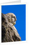 George Washington on Mount Rushmore Memorial by Gutzon Borglum