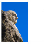 George Washington on Mount Rushmore Memorial by Gutzon Borglum