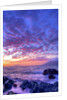 Sunset over beach at Wailea on Maui by Anonymous