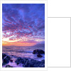Sunset over beach at Wailea on Maui by Anonymous