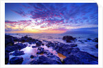 Sunset over beach at Wailea on Maui by Anonymous