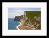 Cliffs above Lulworth Cove on Dorset's Jurassic Coast by Anonymous