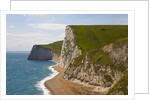 Cliffs above Lulworth Cove on Dorset's Jurassic Coast by Anonymous