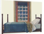 Bedroom in winter by Anonymous