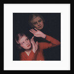 Woman fending off aging by Anonymous