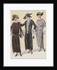 Three Women in Art Nouveau dresses by Anonymous