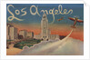 Skywriting airplanes in Los Angeles by Anonymous
