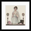 Bride trying on ring by Anonymous