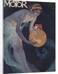 Woman with world in her hands by Anonymous