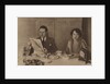 Husband and wife at breakfast by Anonymous
