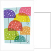 Raining umbrellas by Anonymous