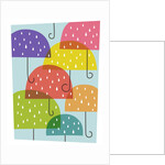 Raining umbrellas by Anonymous