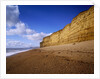 Burton Beach at Burton Bradstock on the Dorset Jurassic Coast by Anonymous