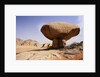 Mushroom shaped rock formation in Wadi Rum National Park by Anonymous