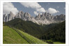 Odle Group in the Italian Dolomites by Anonymous