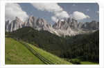 Odle Group in the Italian Dolomites by Anonymous