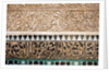 Stucco and mosaic decoration at Ali ben Youssef Medersa in Marrakech by Anonymous