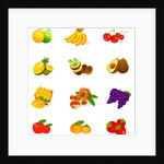 Different types of fruits by Anonymous