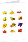Different types of fruits by Anonymous