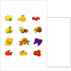 Different types of fruits by Anonymous