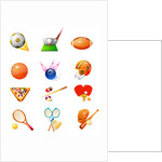 Different types of sports favors by Anonymous