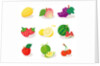 Close-up of various fruits by Anonymous