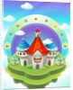 Dream house on a rock by Anonymous