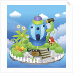 Building in a watering can shape by Anonymous