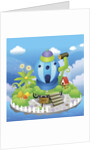 Building in a watering can shape by Anonymous