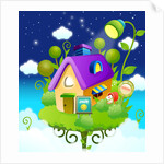 Facade of a house by Anonymous