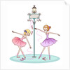 Two women dancing and smiling by Anonymous