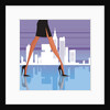 Low section view of a woman walking by Anonymous