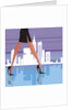 Low section view of a woman walking by Anonymous