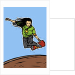 Low angle view of a man skateboarding by Anonymous