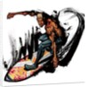 Man surfing by Anonymous