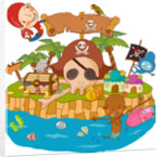 Illustration of pirates by Anonymous