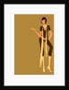 Woman wearing high heeled boots by Anonymous