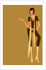 Woman wearing high heeled boots by Anonymous