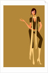 Woman wearing high heeled boots by Anonymous