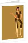 Woman wearing high heeled boots by Anonymous